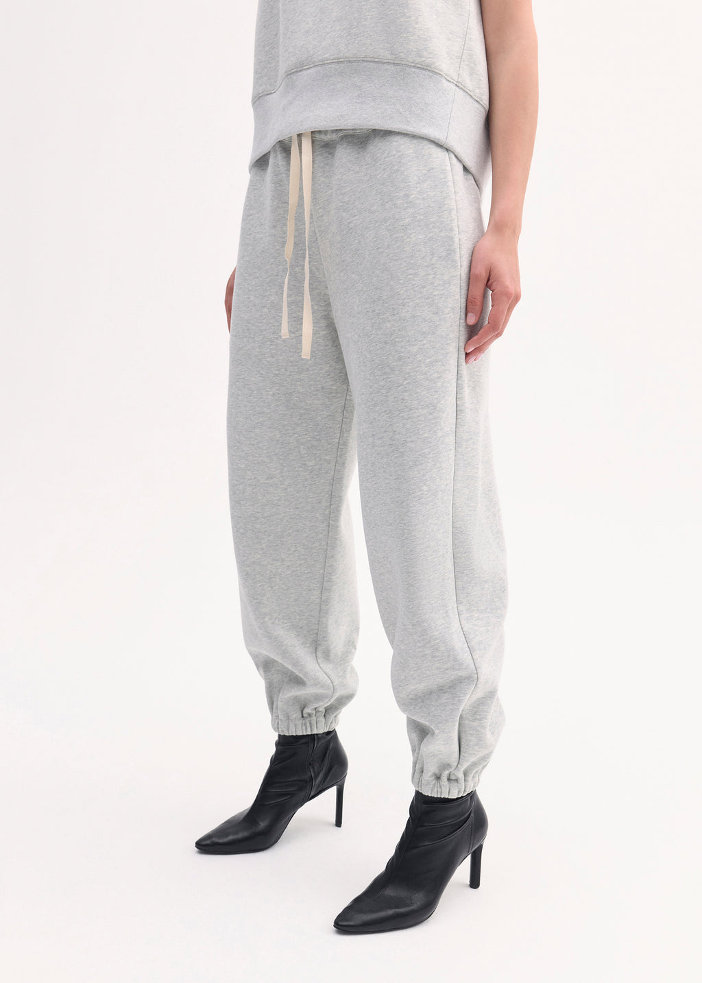 Scuba Jogger in Scuba Jersey - Heather Grey - CO