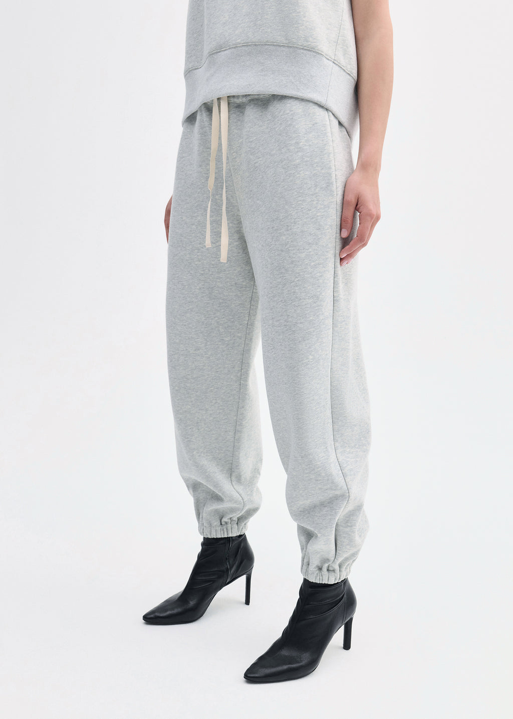 Scuba Jogger in Scuba Jersey - Heather Grey - CO