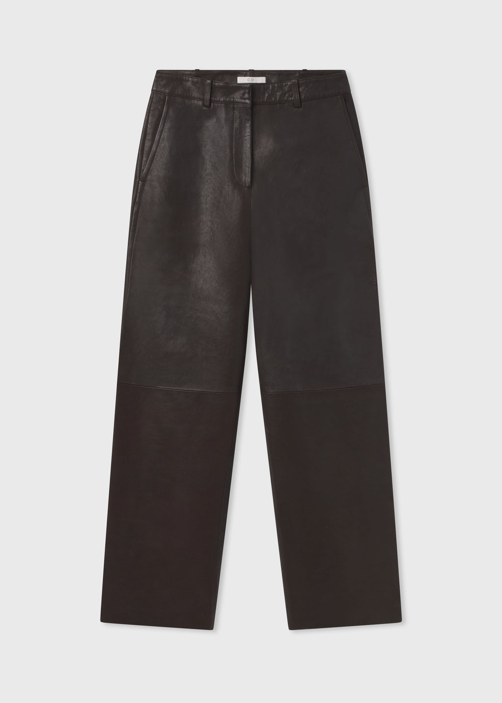 Leather Cigar Trouser - Chocolate - CO