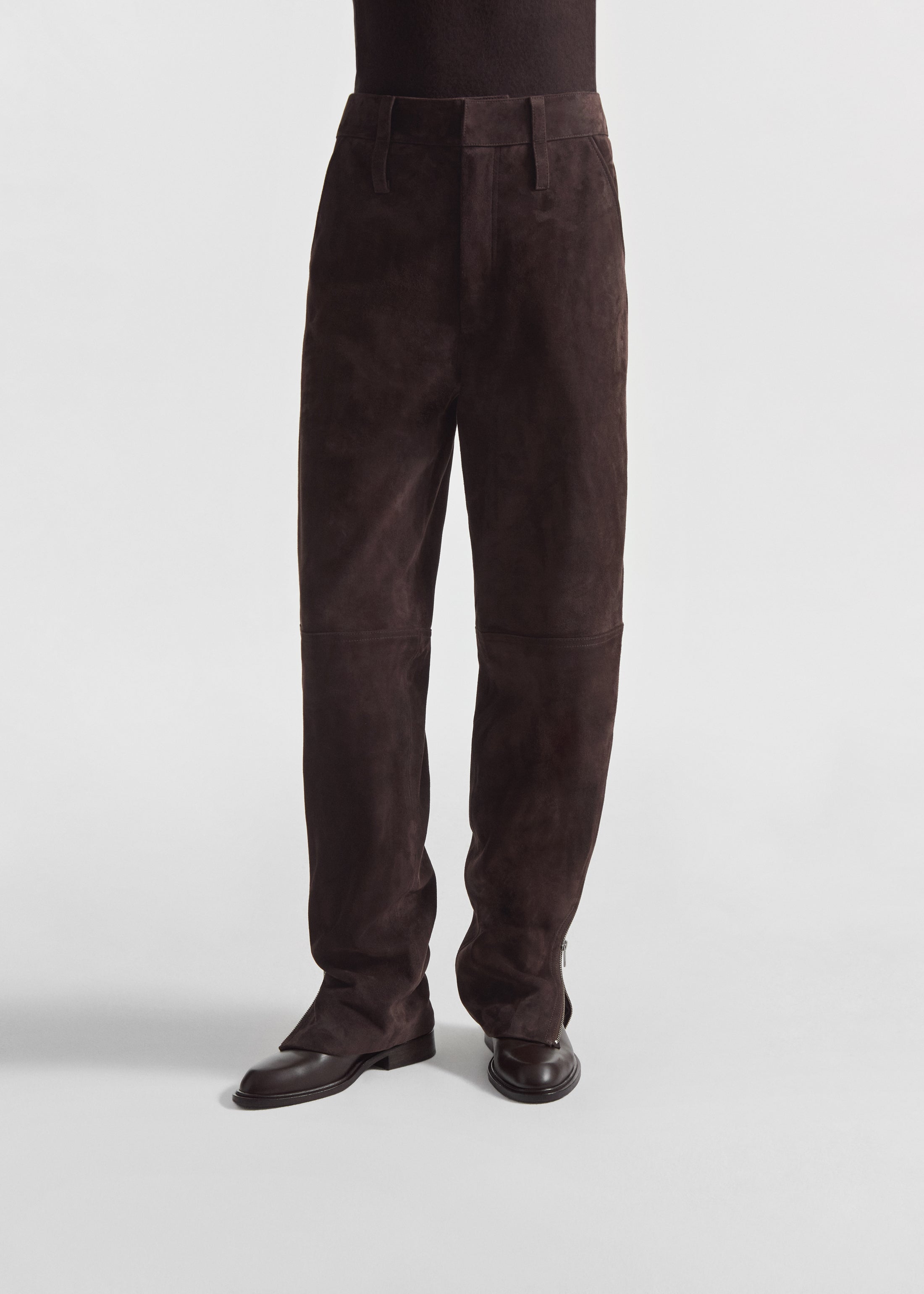 Suede Pant - Chocolate