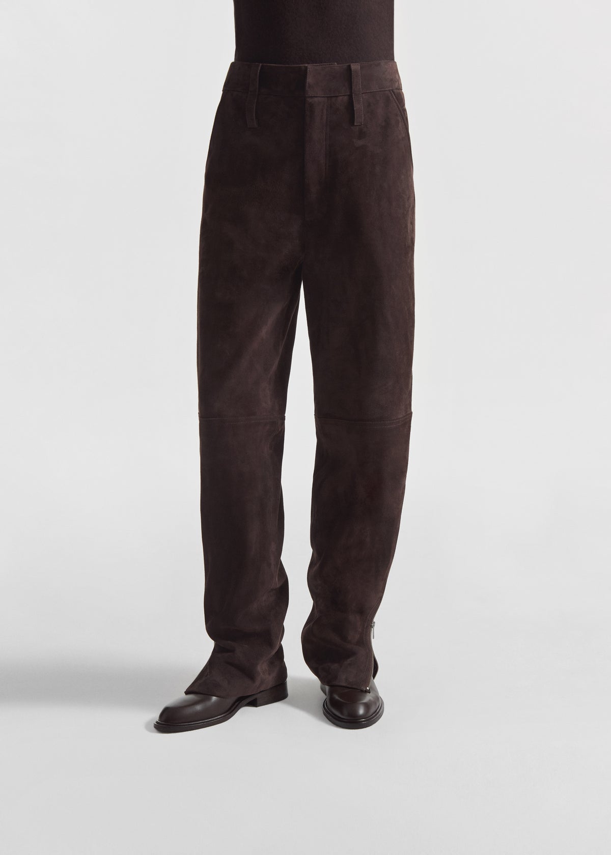 Suede Pant - Chocolate, image 2 of 7