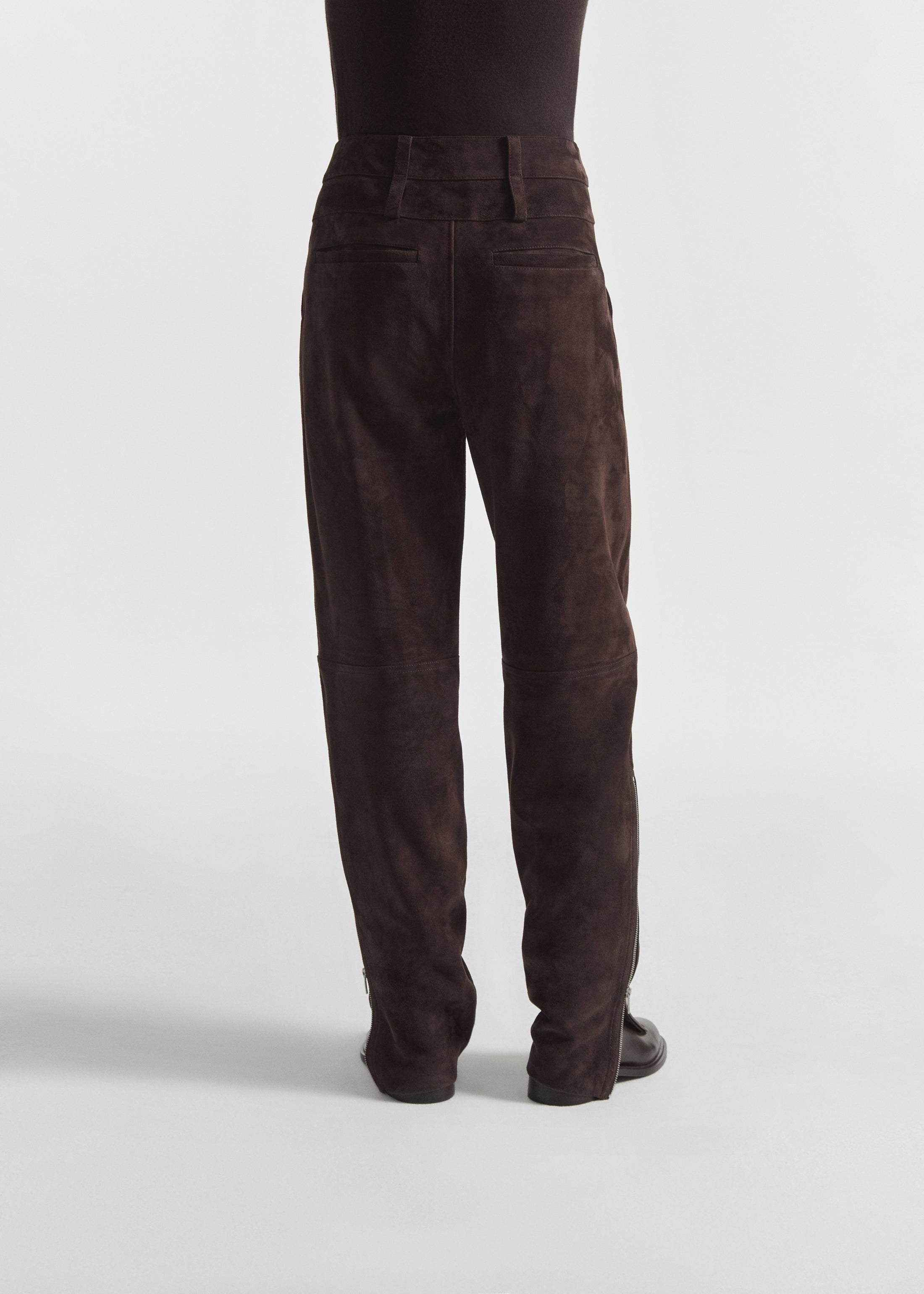 Suede Pant - Chocolate