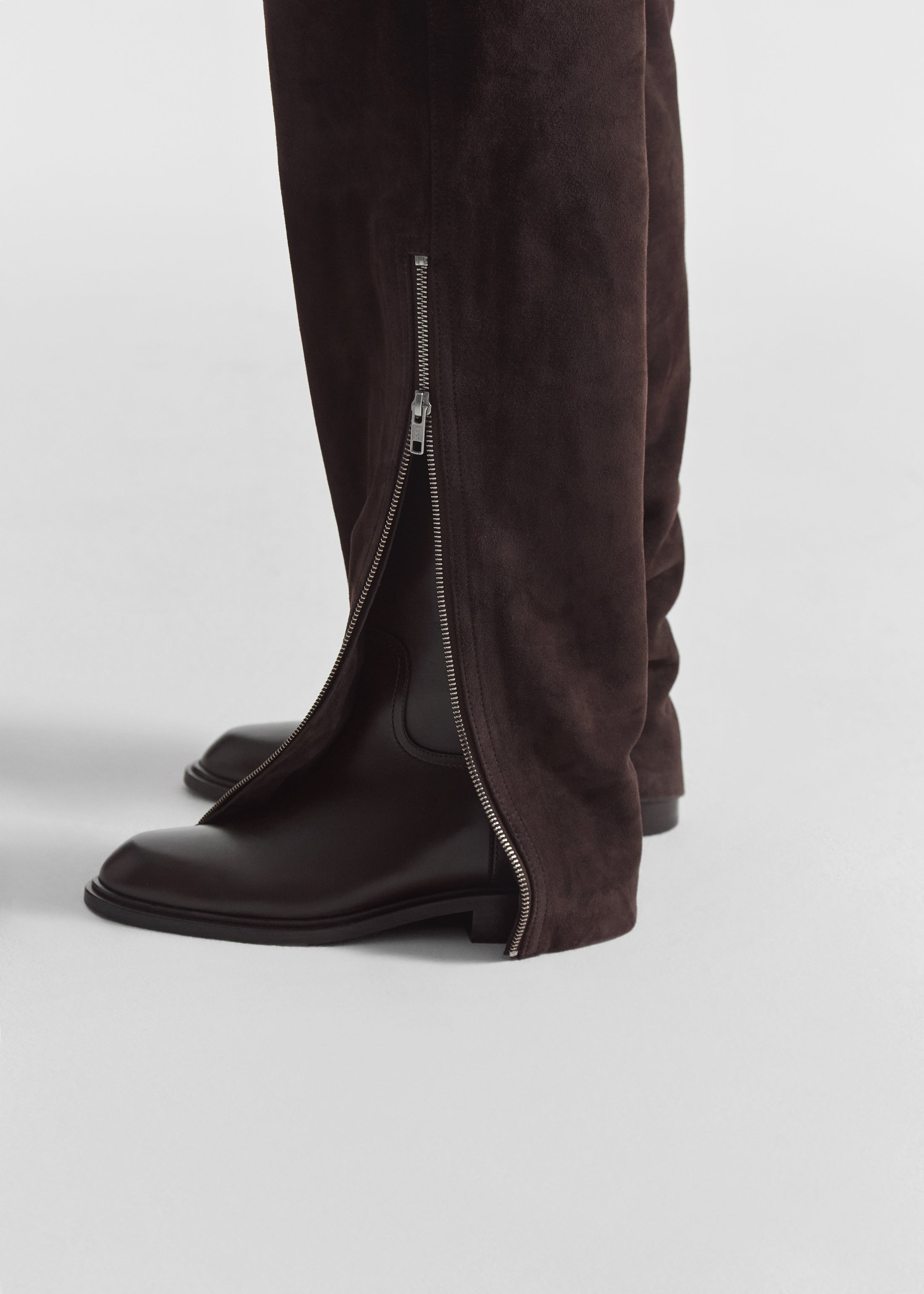 Suede Pant - Chocolate
