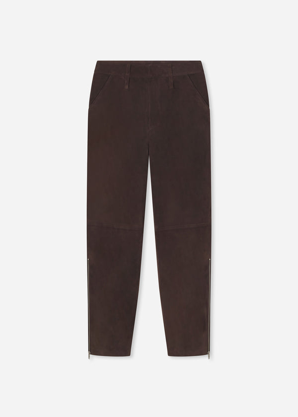 Suede Pant - Chocolate - CO