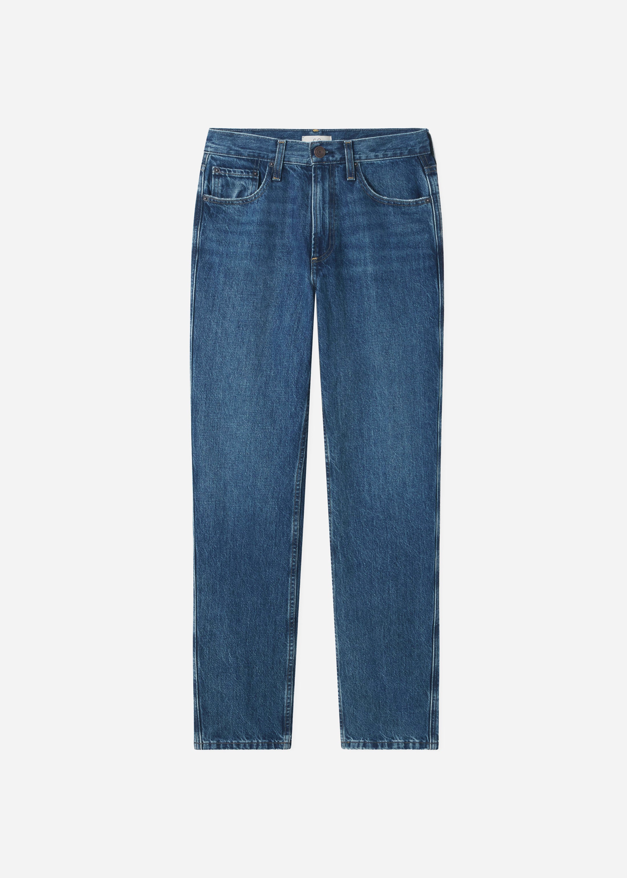 High Rise Jean in Denim - Indigo