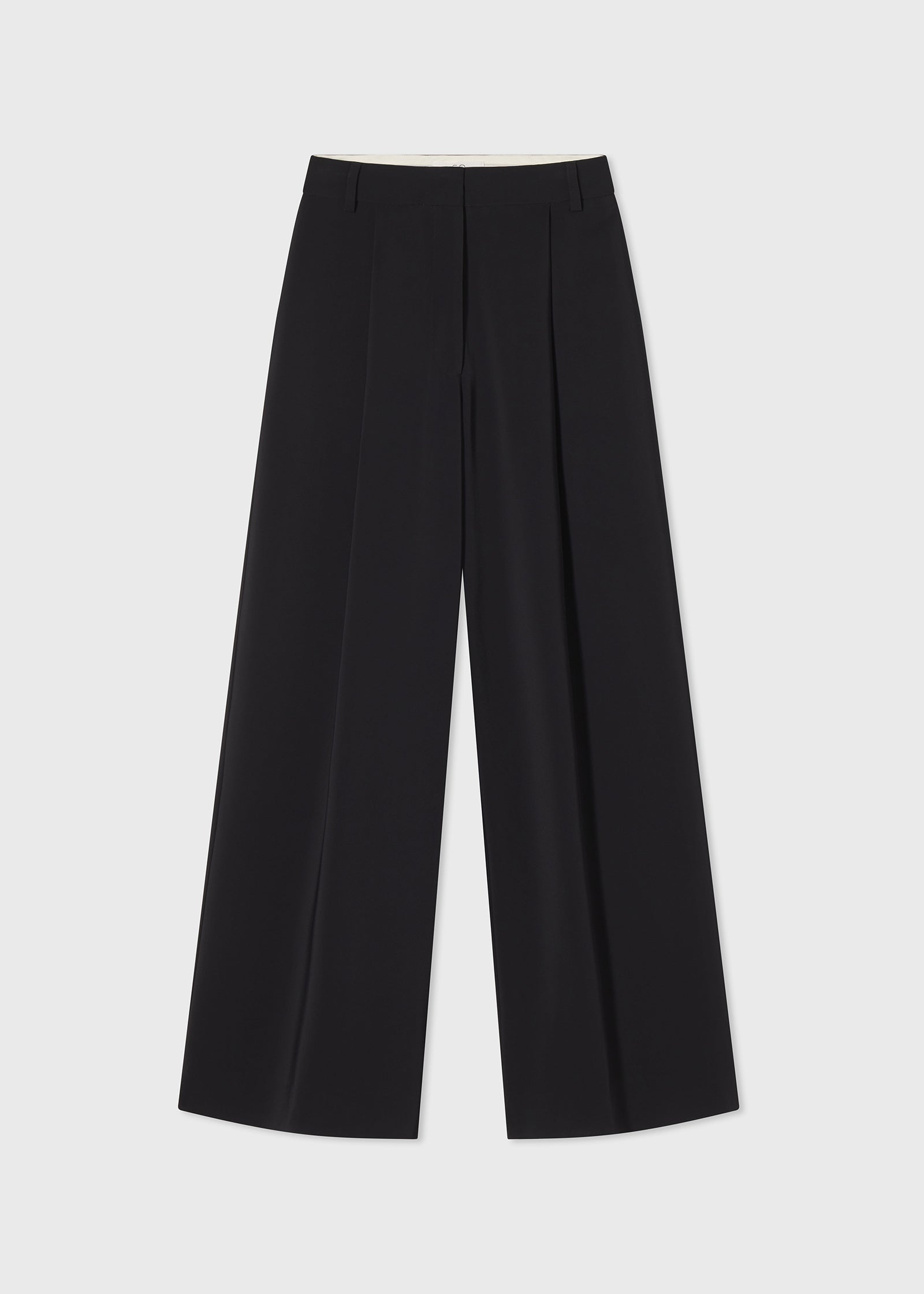 Evening Trouser in Cady - Black - CO Collections