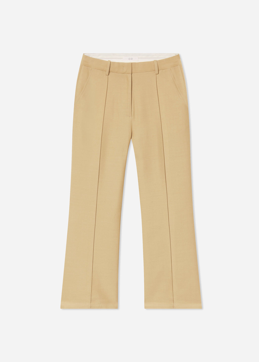 Cropped Flared Pant - Camel - CO