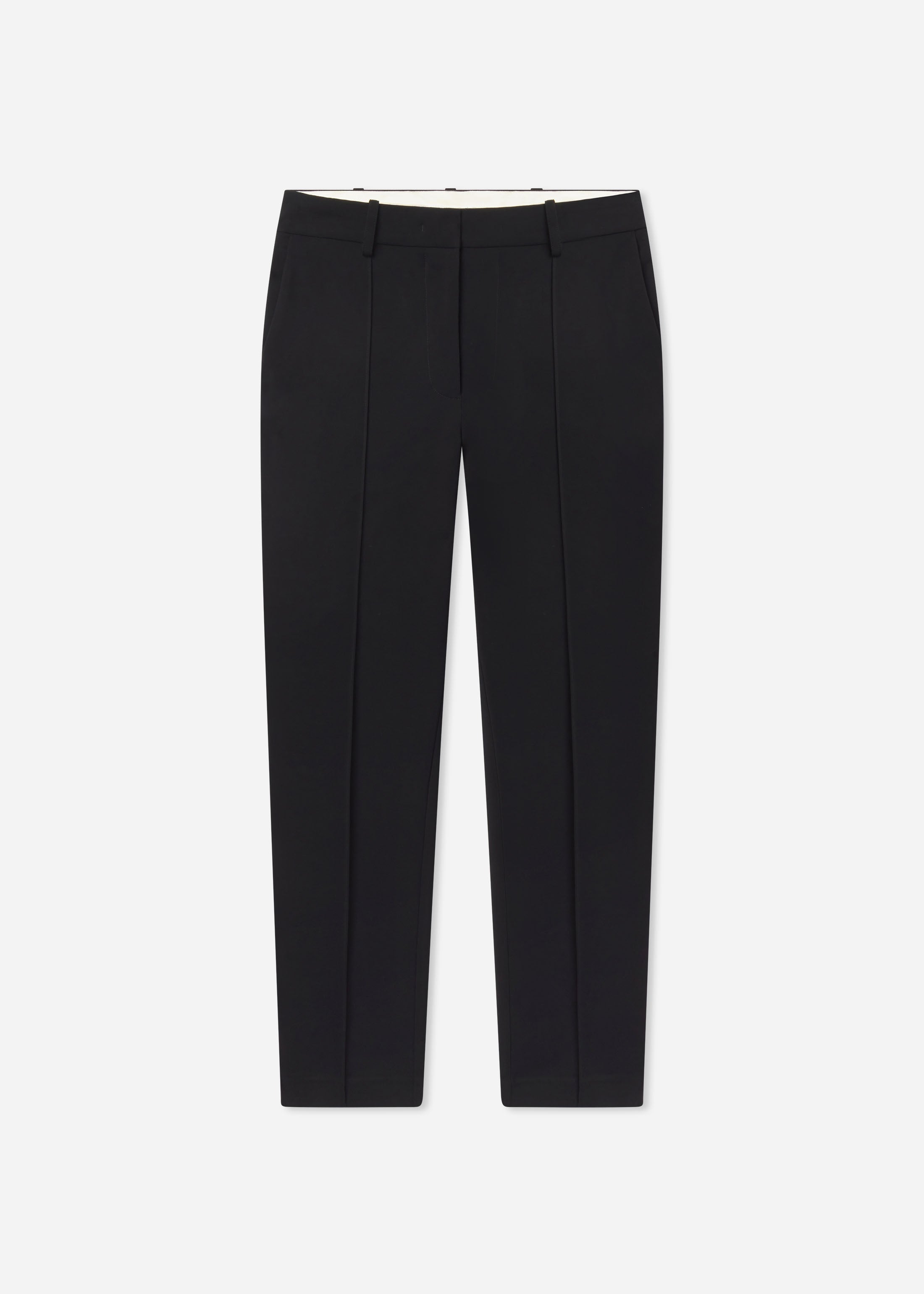 Cigarette Trouser in Crepe - Black, image 5 of 5