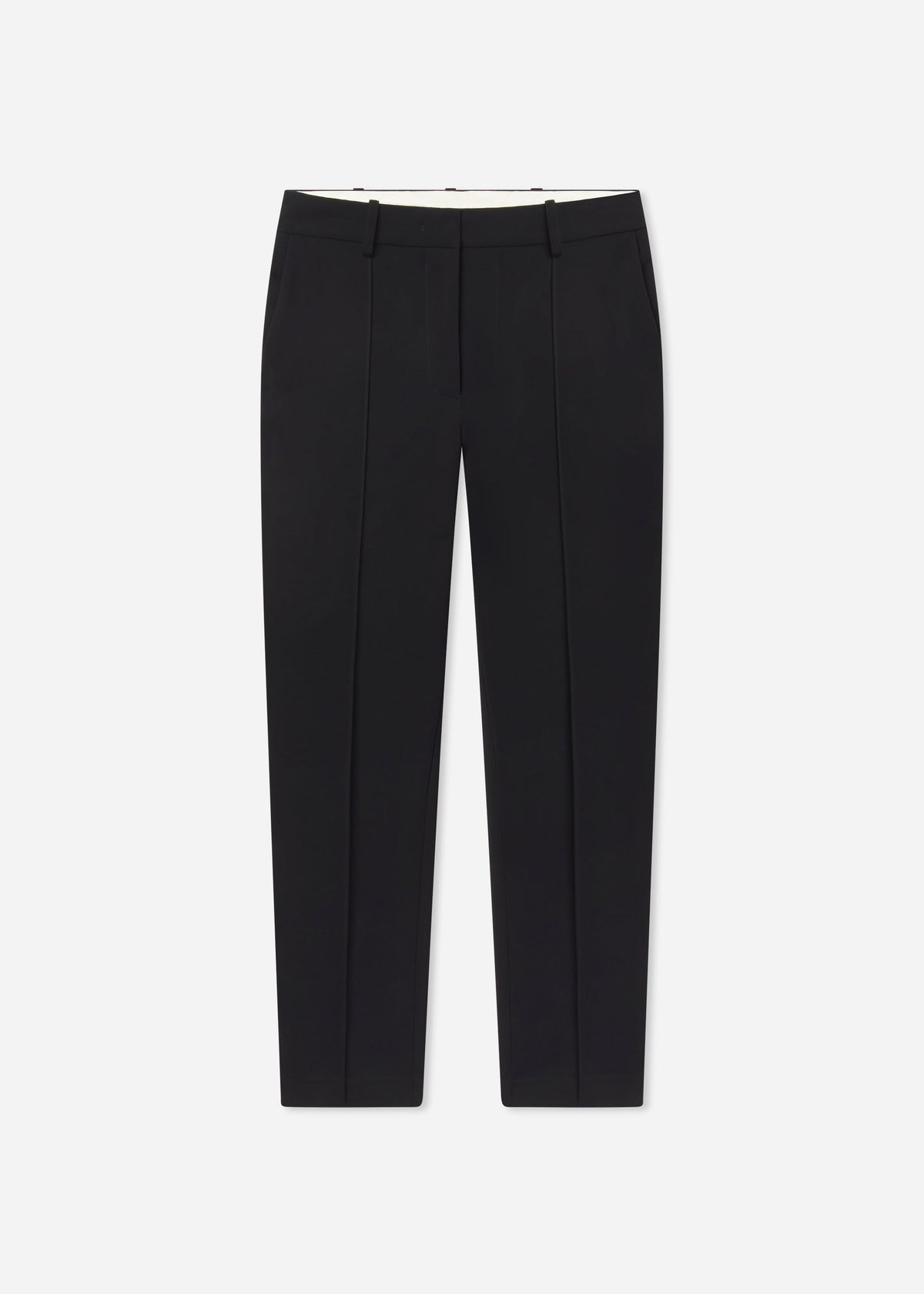 Cigarette Trouser in Crepe - Black, image 5 of 5