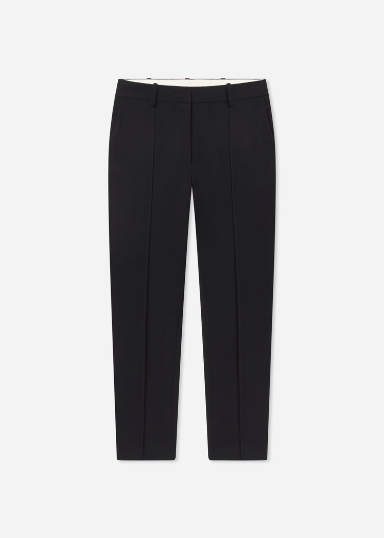 Cigarette Trouser in Crepe - Black, image 5 of 5
