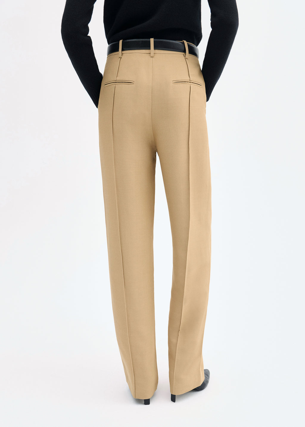 Straight Leg Trouser - Camel - CO