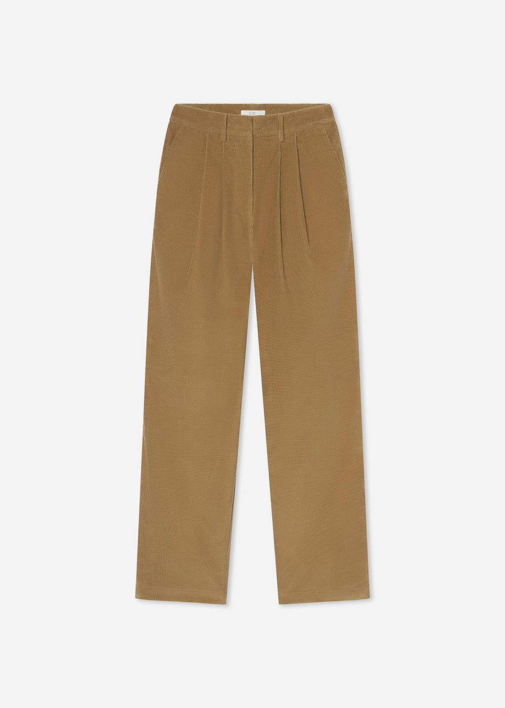 Corduroy Wide Leg Pant - Camel - CO