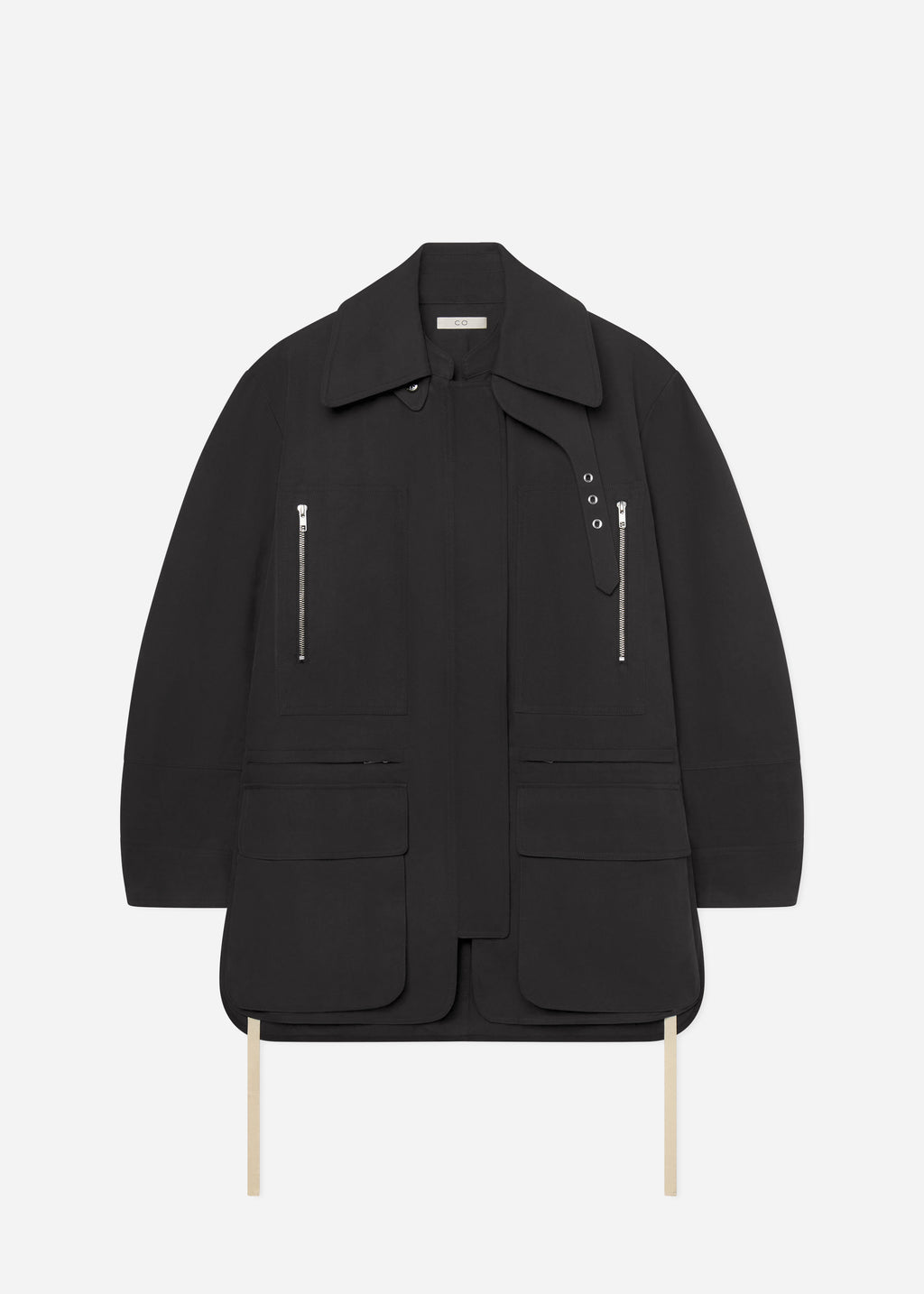 Oversized Field Jacket - Chocolate - CO