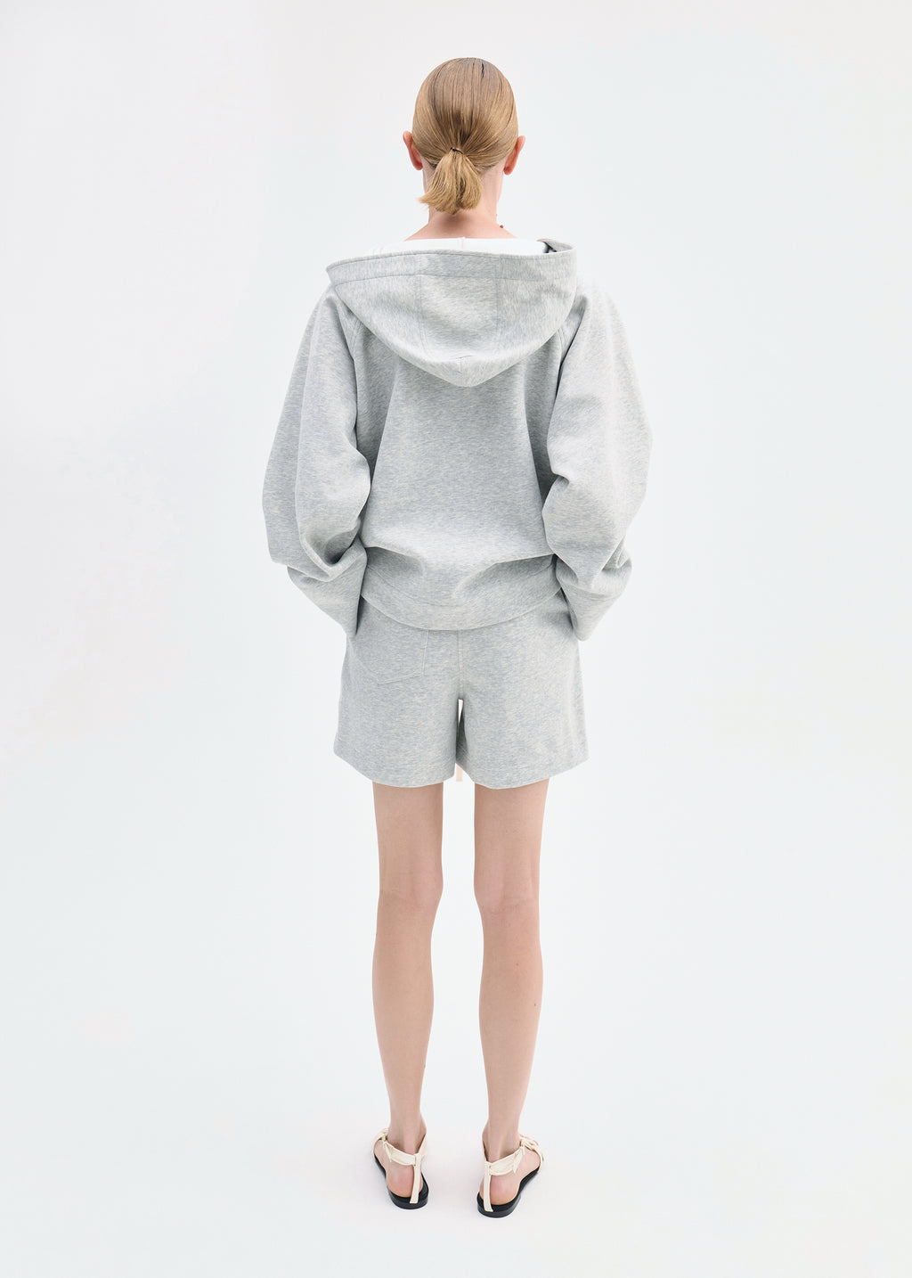 Combat Short in Scuba Jersey - Grey - CO