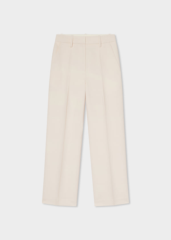 Cropped Flared Pant - Pale Pink - CO