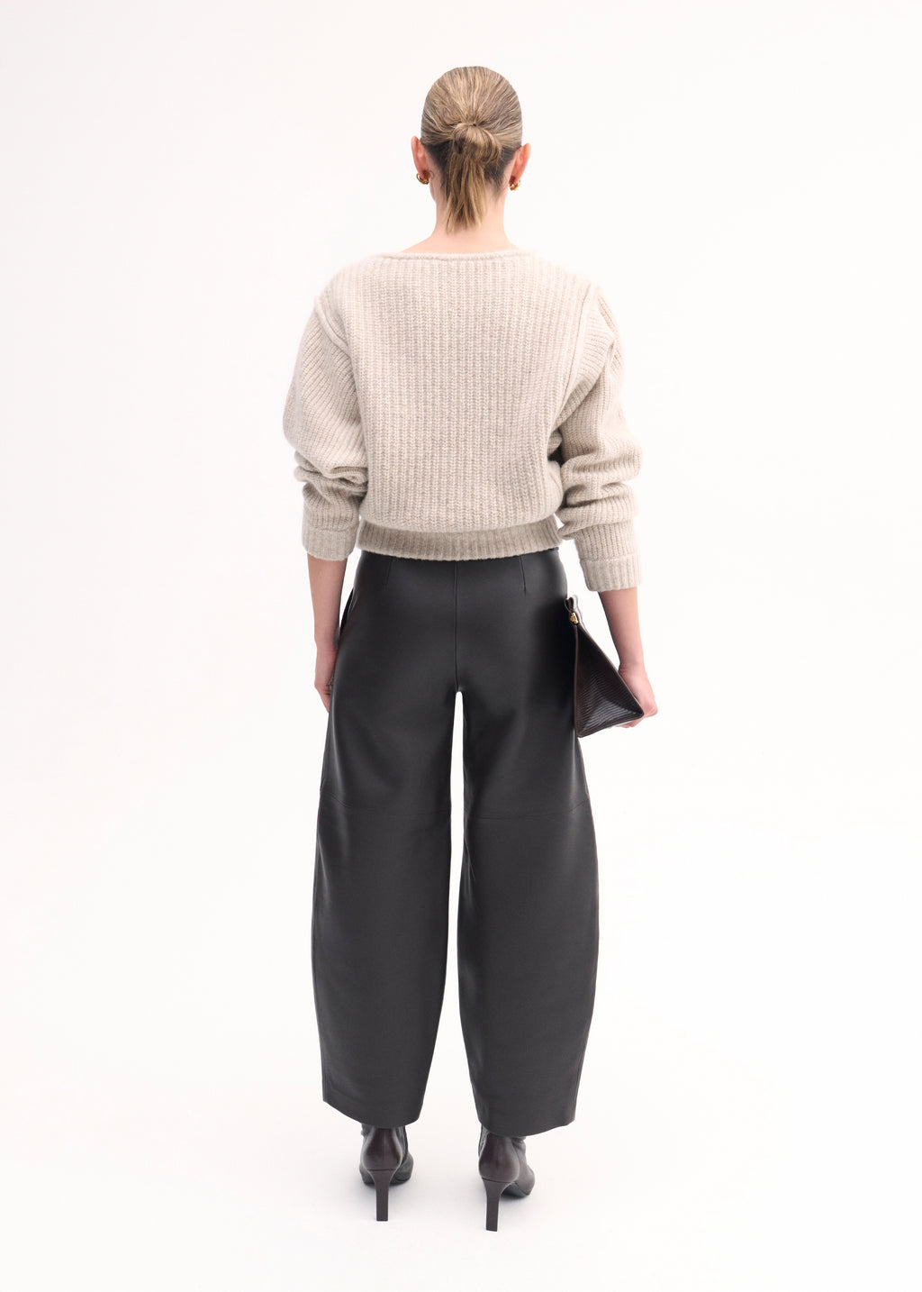 Batwing Sweater in Silk Cashmere -  Arctic - CO