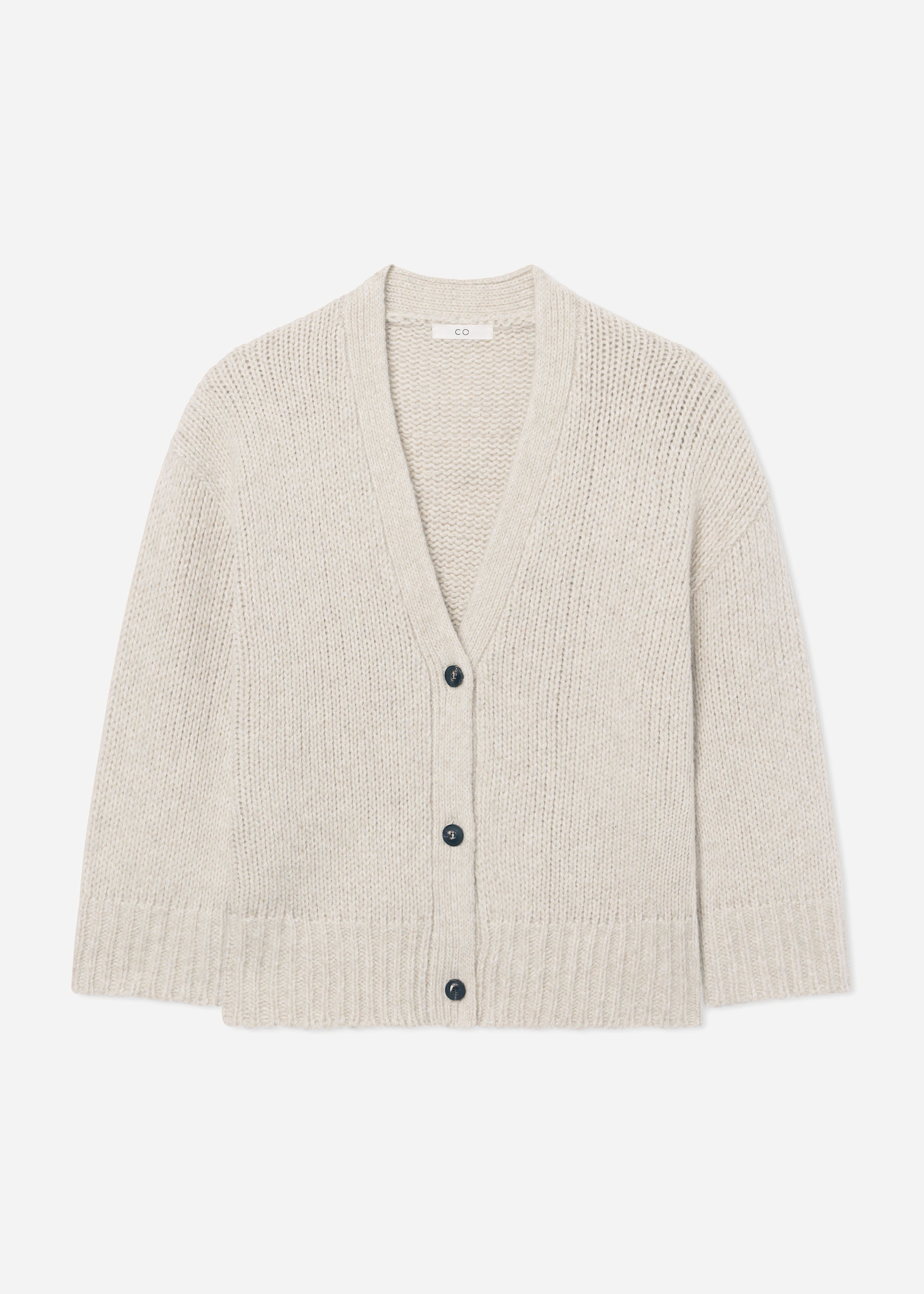 Boyfriend Cardigan in Cashmere  - Arctic