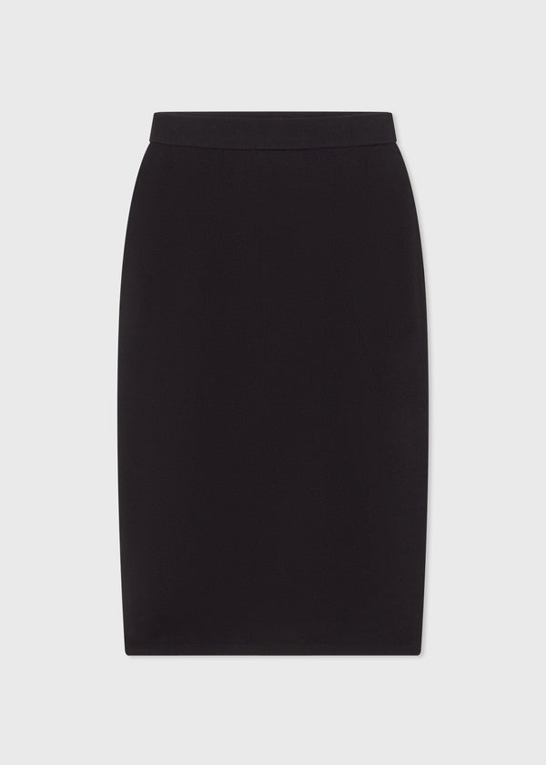 Pencil Skirt in Viscose - Black - CO