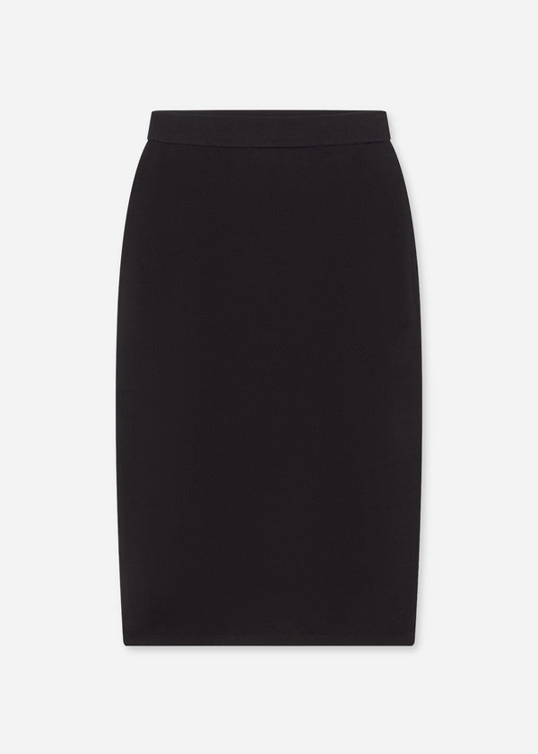 Pencil Skirt in Viscose - Black - CO