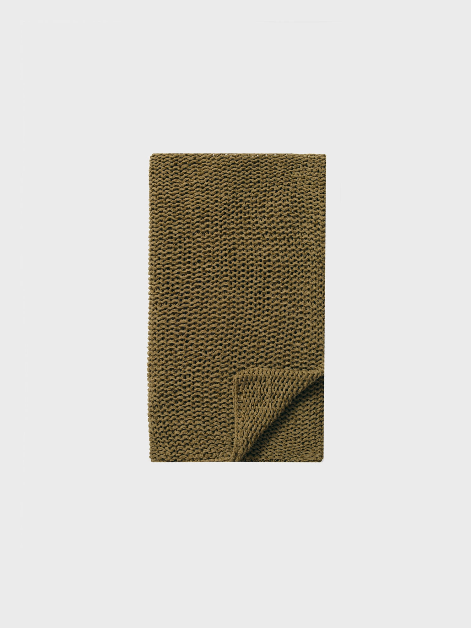Oversized Scarf in Cashmere - Olive - CO Collections