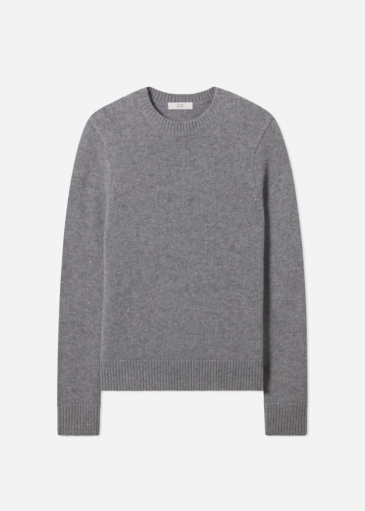 Crew Sweater in Cashmere - Grey