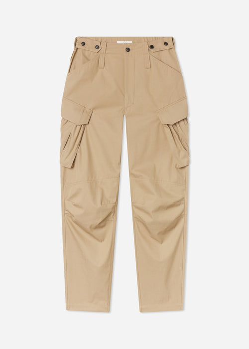 Military Cargo Pant in Cotton Twill- Camel, image 5 of 5