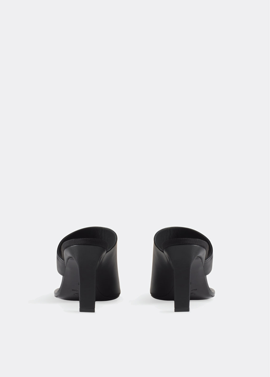 Split Toe Sandal Heel - Black - CO