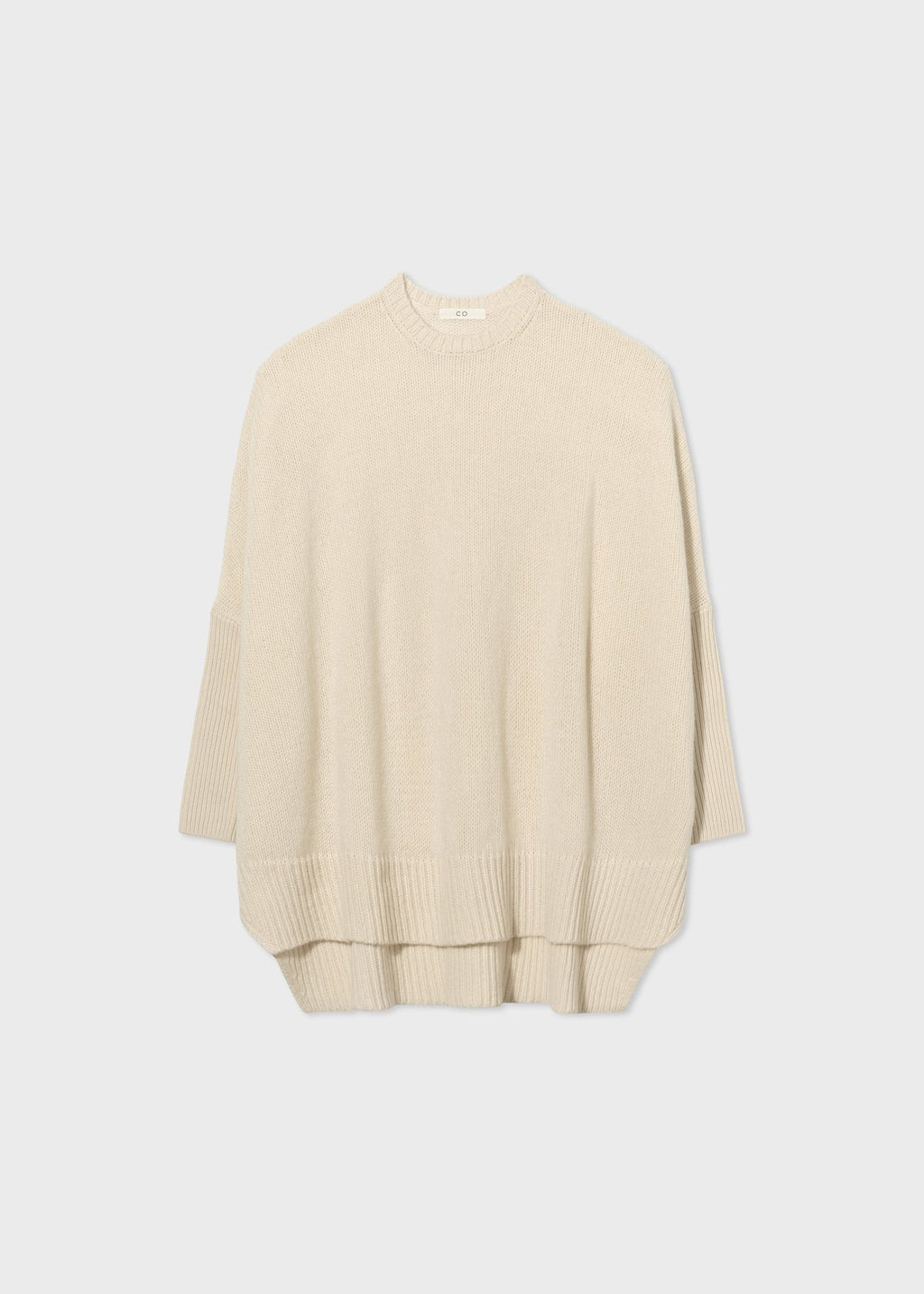 Batwing Sweater in Cashmere - Ivory - CO