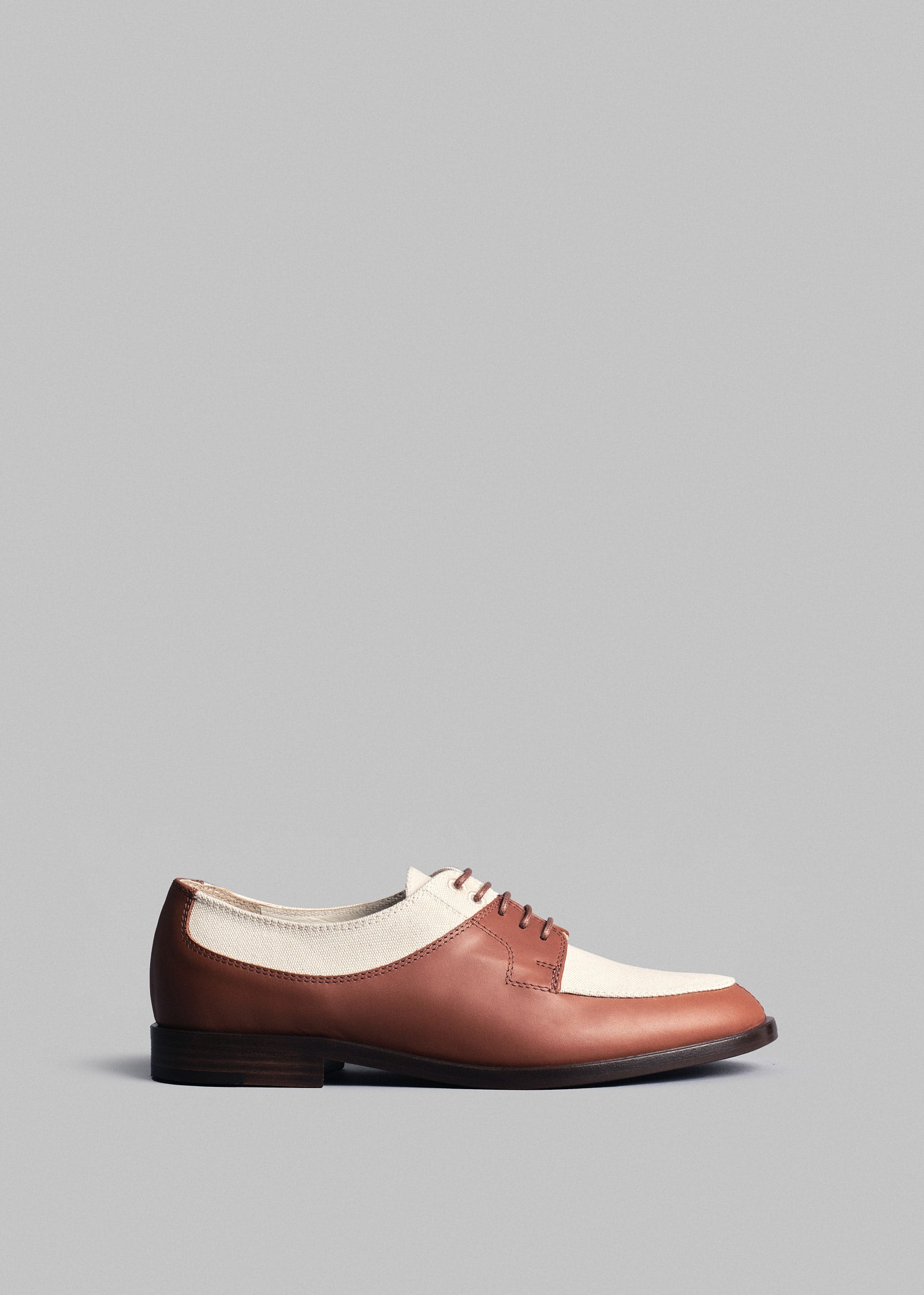 Lace Up Loafer - Cognac