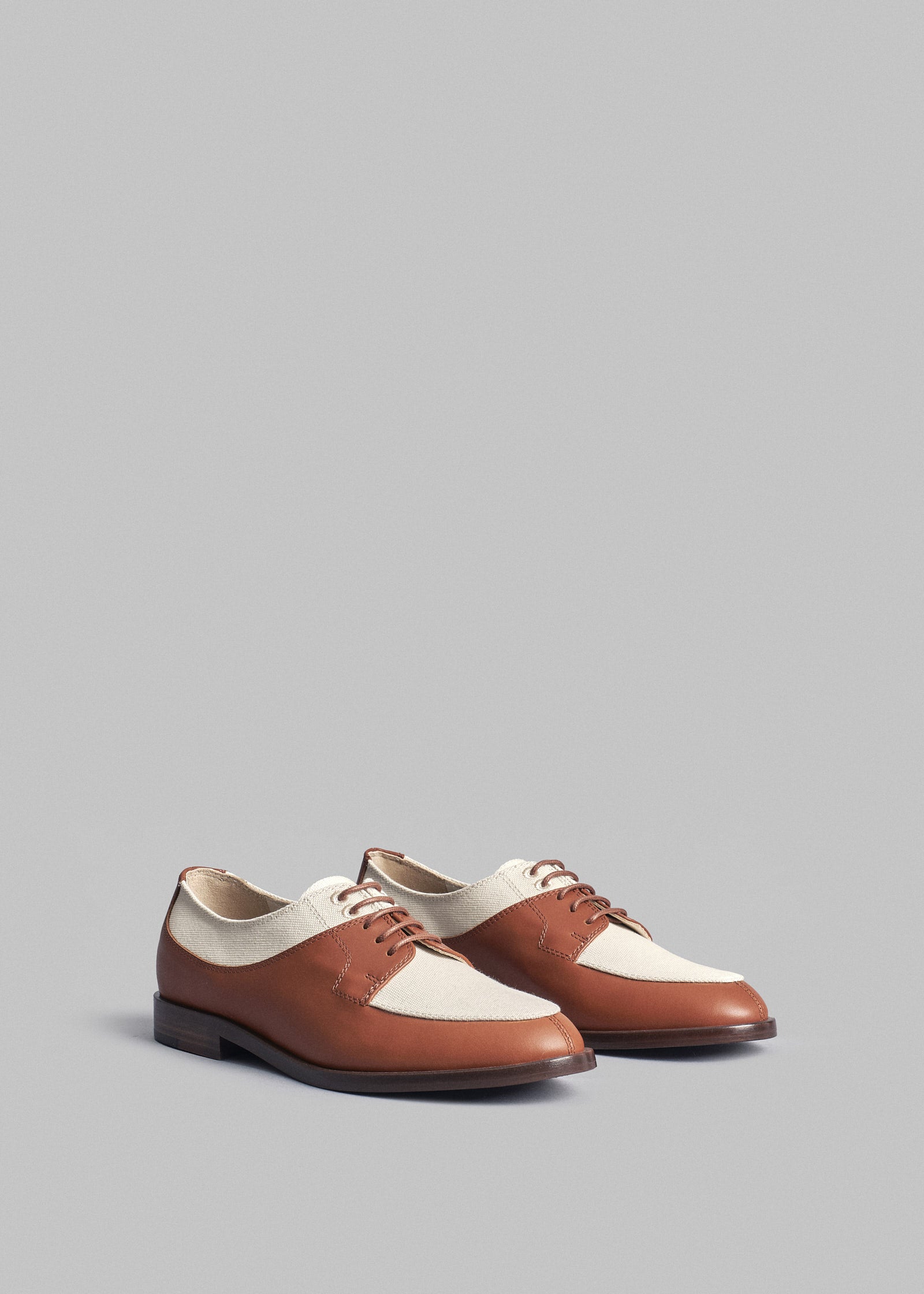 Lace Up Loafer - Cognac