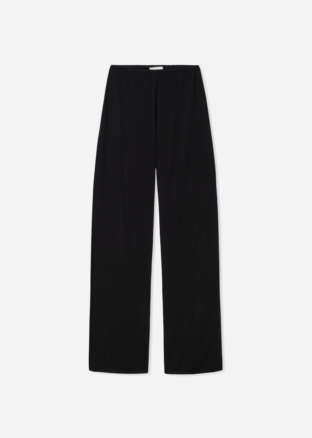 Pull Up Pant in Fine Cashmere - Black - CO