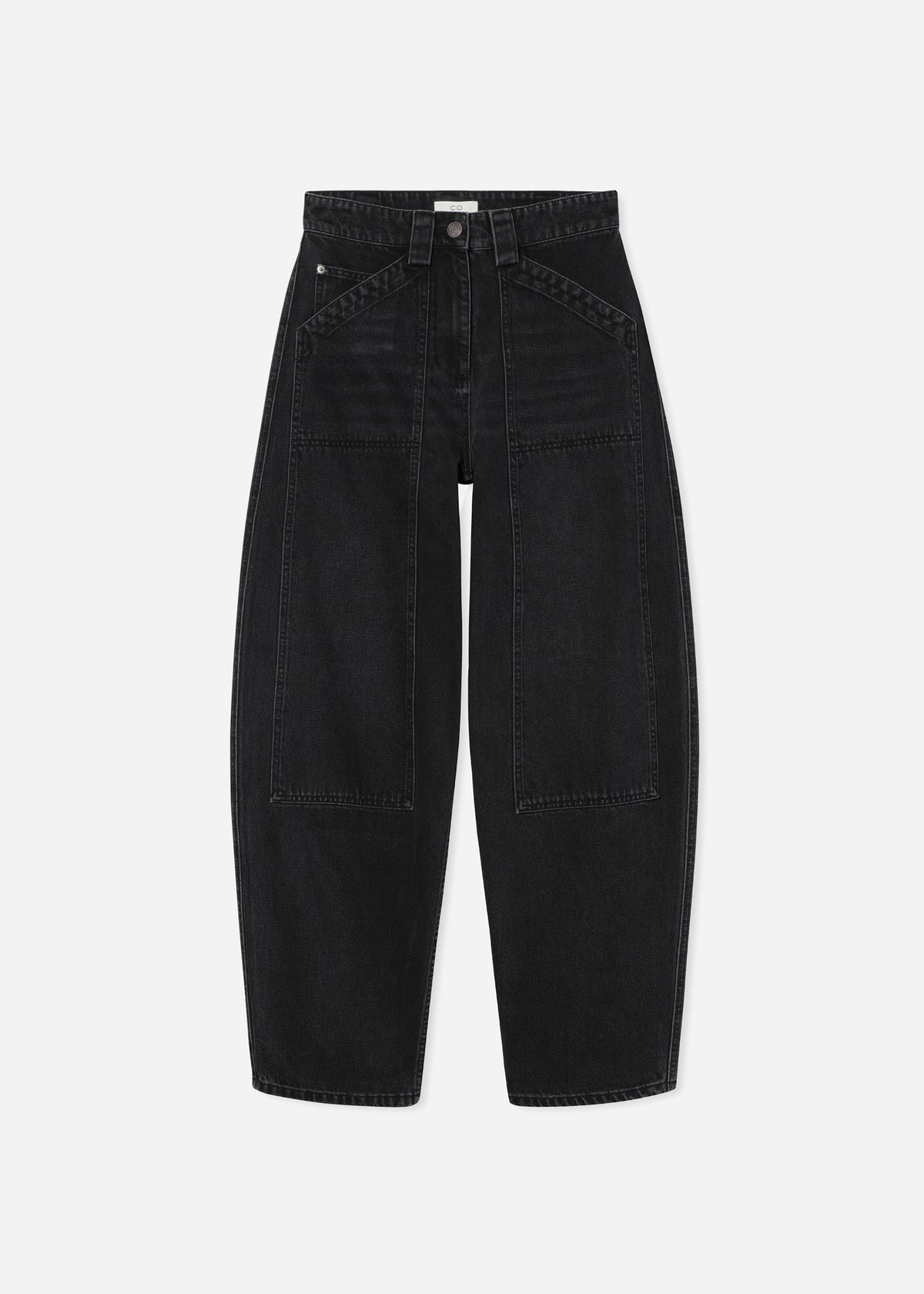 Denim Patch Pocket Jean - Black, image 4 of 4
