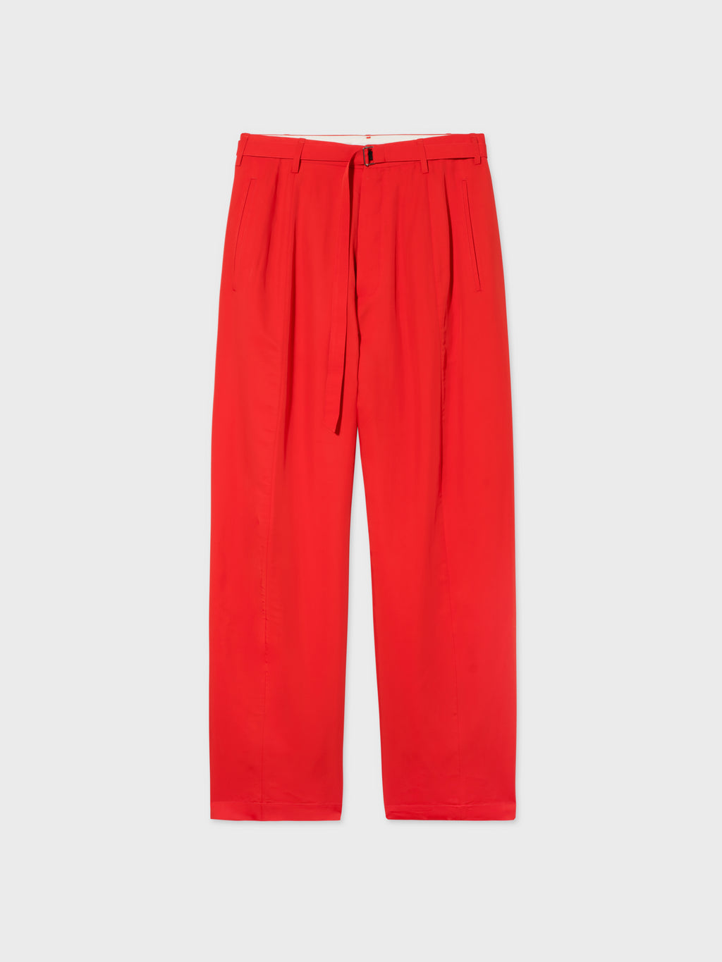 Drop Waist Evening Trouser - Red - CO