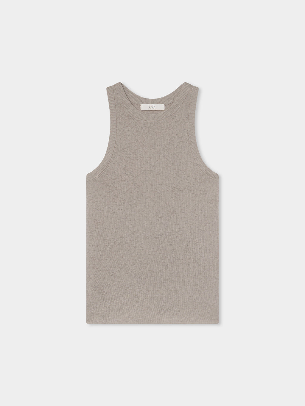 Sporty Tank in Fine Cashmere - Stone - CO