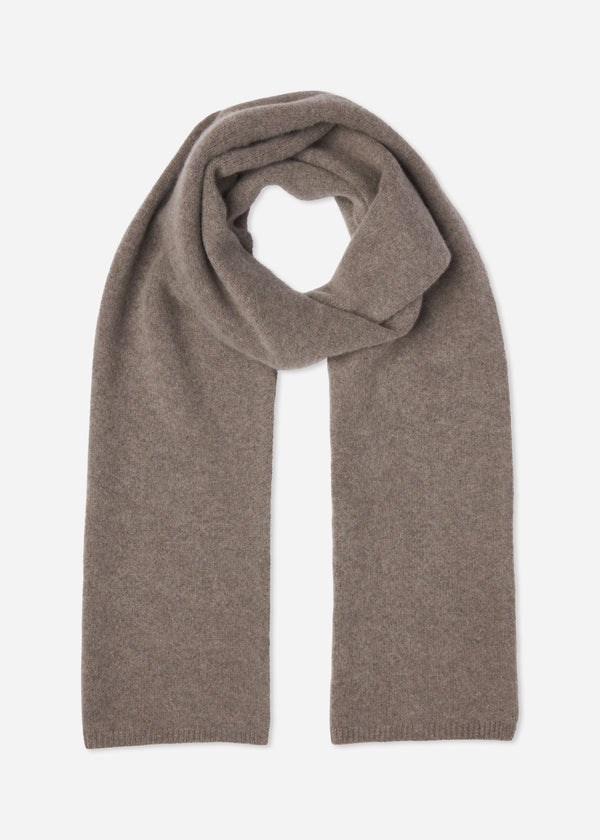 Scarf in Cashmere - Grey Melange - CO