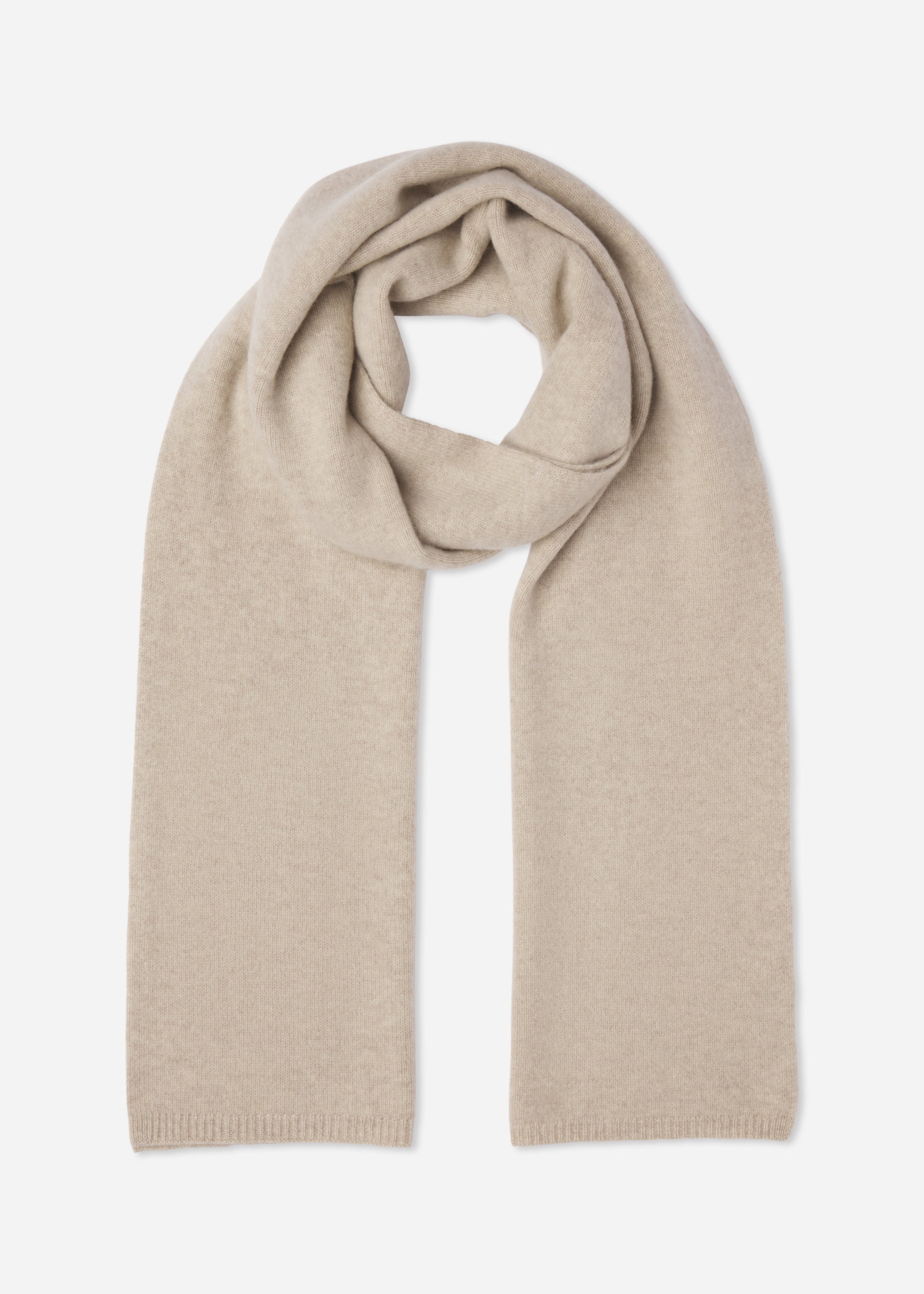 Scarf in Cashmere - Ivory Melange