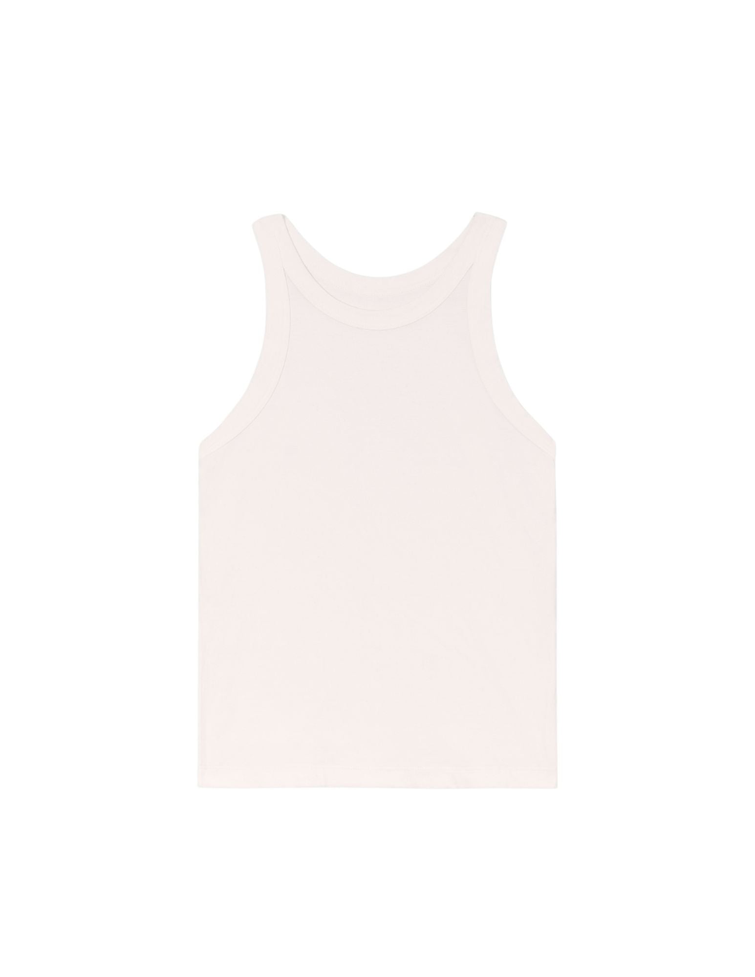 Cashmere Tank Top in Whisper Pink - CO Collections