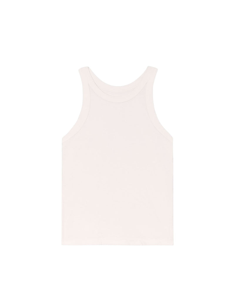 Cashmere Tank Top in Whisper Pink - CO