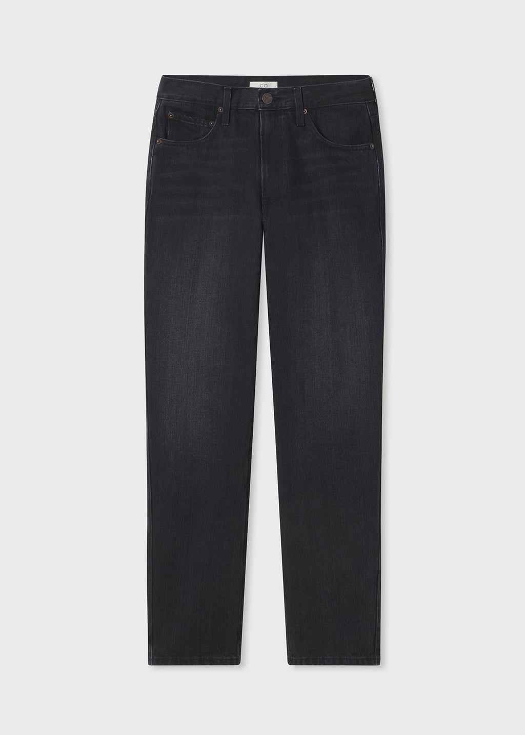 High Rise Jean in Denim - Washed Black - CO